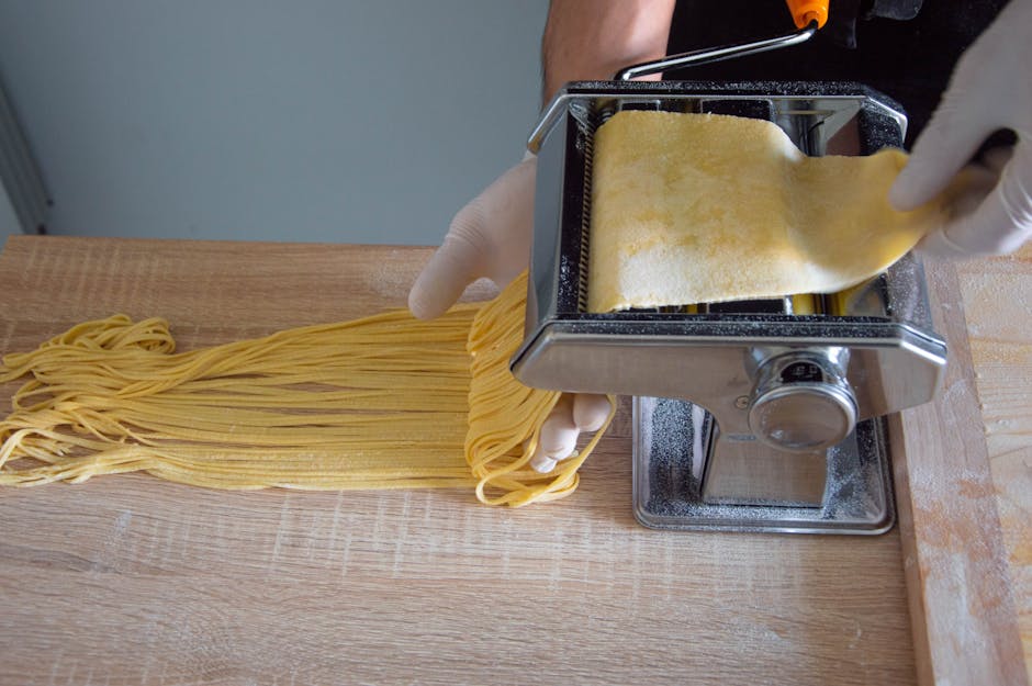 Pasta fresca italiana fatta a mano